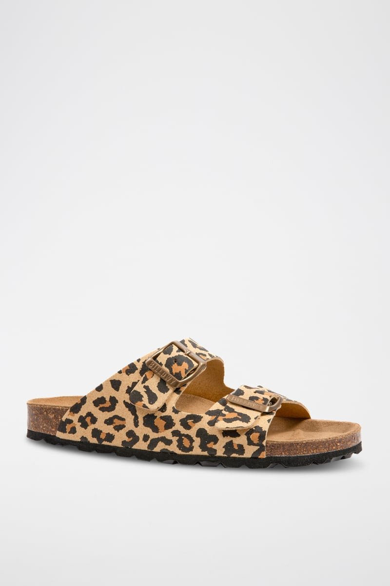 Mules - Camel et noir - 02 - 34268870