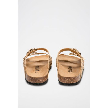 Mules - Camel et noir - 02 - 34268870