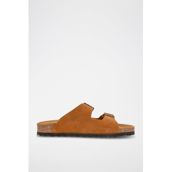 Mules en nubuck - Camel - 02 - 34268938