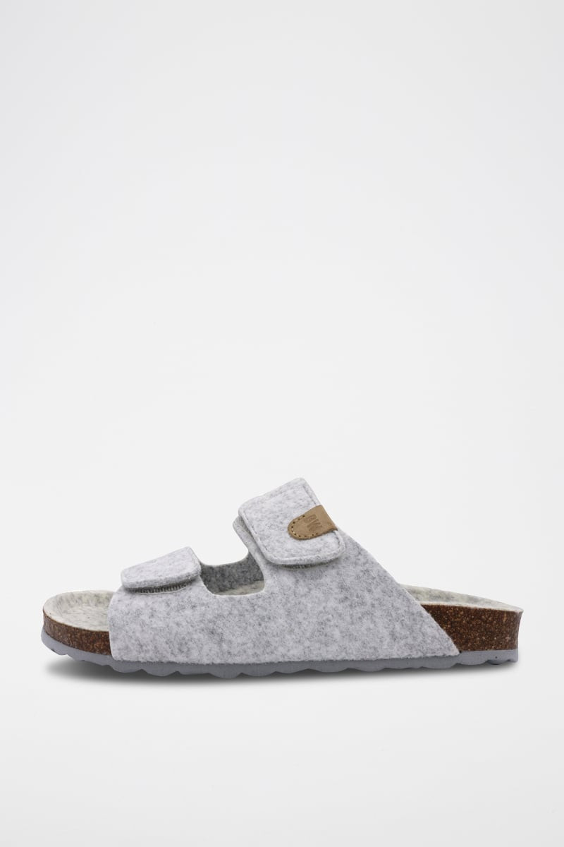 Mules - Gris clair chiné - 02 - 34269008