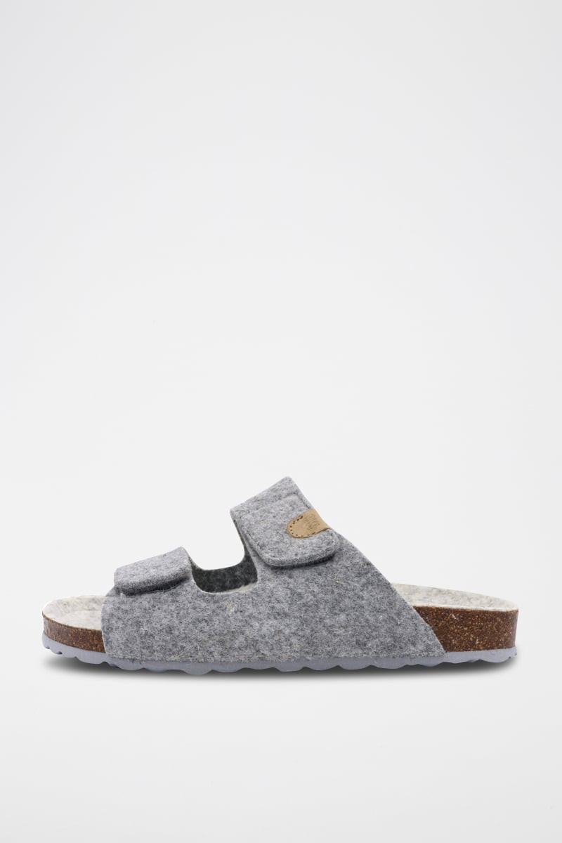 Mules - Gris chiné - 02 - 34269010