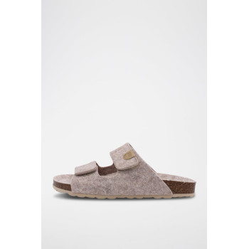 Mules - Taupe chiné - 02 - 34269014