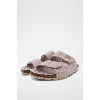 Mules - Taupe chiné - 02 - 34269014