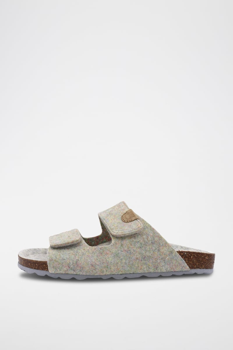 Mules - Gris chiné - 02 - 34269016