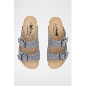 Mules - Gris chiné - 02 - 34269027