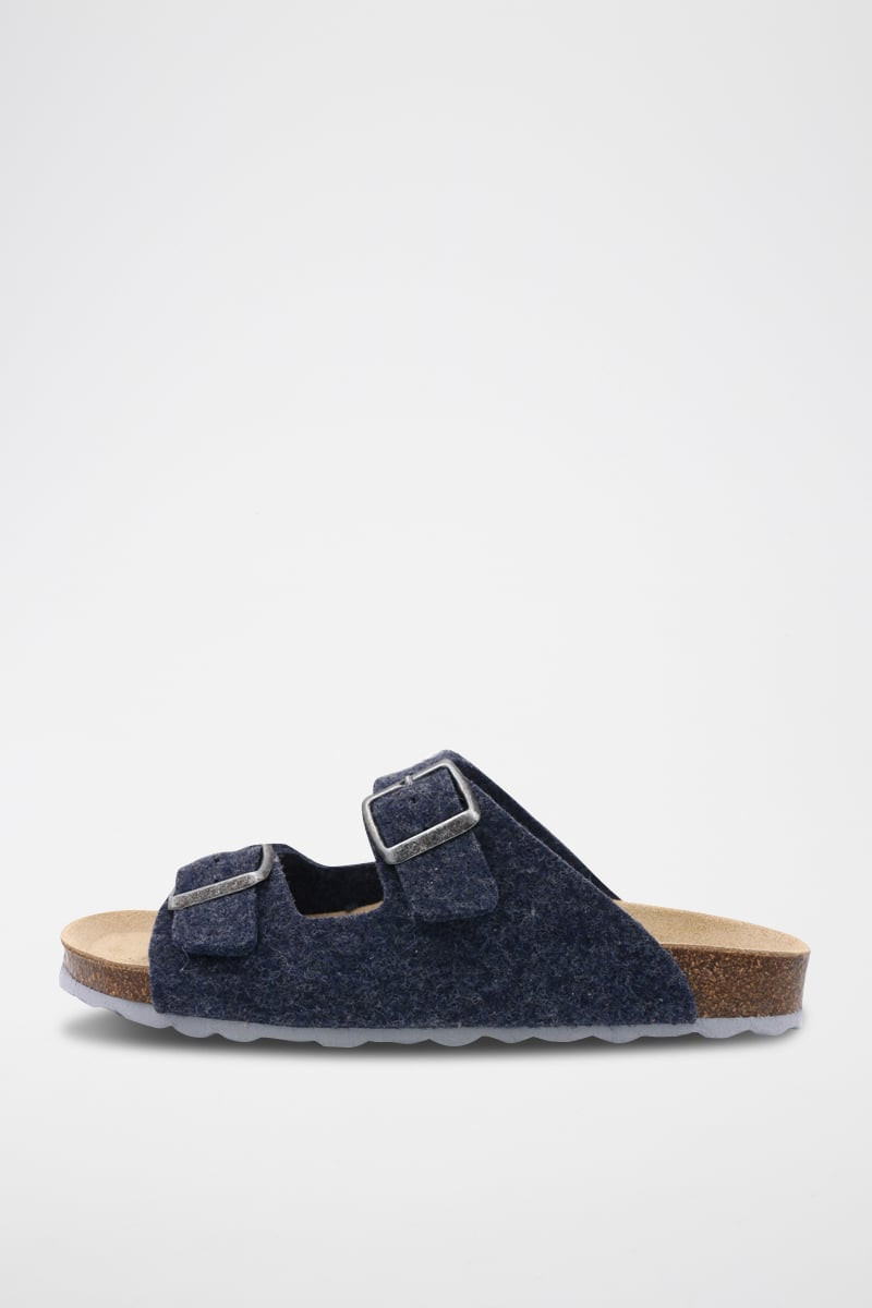 Mules - Bleu marine chiné - 02 - 34269029