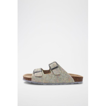 Mules - Gris chiné - 02 - 34269030