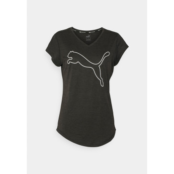 Puma T-shirt de sport TRAIN FAVORITE HEATHER CAT TEE - 01 - PU141D0TC|Q11