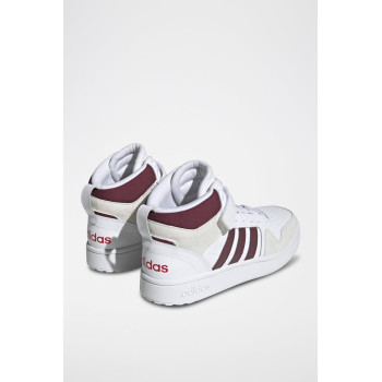 Sneakers montantes Postmove Mid - Blanc et lie-de-vin - 02 - 34134340