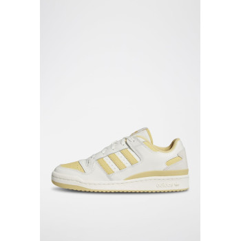 Sneakers en cuir Forum Low Cl - Blanc et jaune pâle - 02 - 34135263