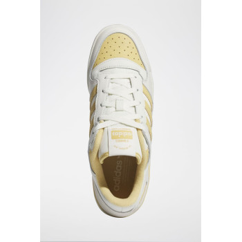 Sneakers en cuir Forum Low Cl - Blanc et jaune pâle - 02 - 34135263