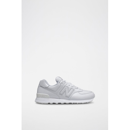 Sneakers en cuir 574 - Blanc - 02 - 33227917