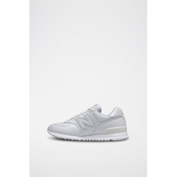 Sneakers en cuir 574 - Blanc - 02 - 33227917