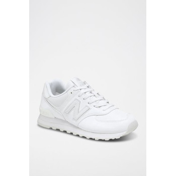 Sneakers en cuir 574 - Blanc - 02 - 33227917