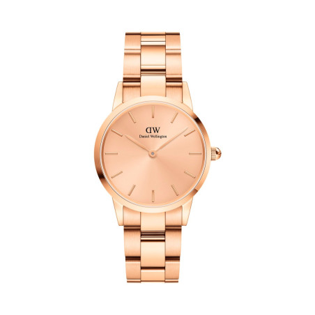 Montre en acier Iconic Link Unitone - 28 mm - Doré rose - 02 - 32859054