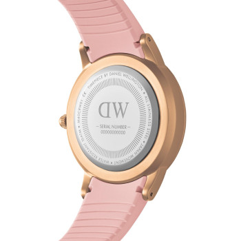 Montre à quartz en silicone Iconic Motion - 32 mm - Rose et doré rose - 02 - 32859068