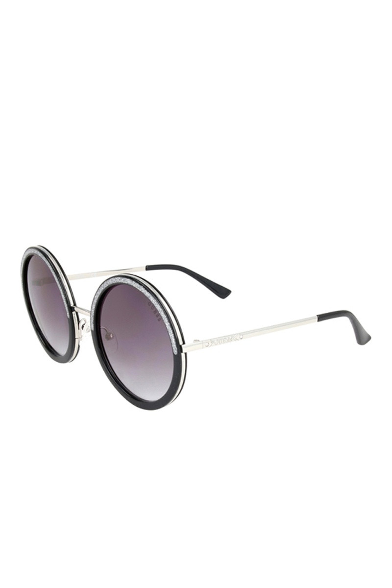 Lunettes de soleil femme - Catégorie 3 - Noir et argenté - 02 - 28612109