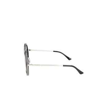 Lunettes de soleil femme - Catégorie 3 - Noir et argenté - 02 - 28612109