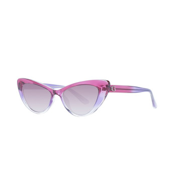 Lunettes de soleil femme - 
Catégorie 2 - Rose et violet - Guess - 02 - 29738439