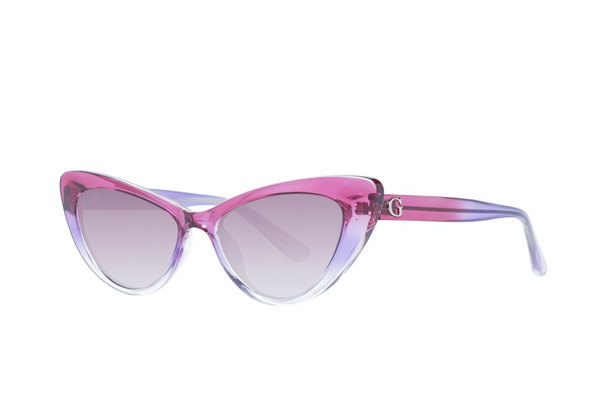 Lunettes de soleil femme - 
Catégorie 2 - Rose et violet - Guess - 02 - 29738439