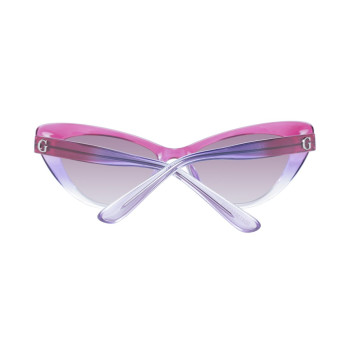 Lunettes de soleil femme - 
Catégorie 2 - Rose et violet - Guess - 02 - 29738439