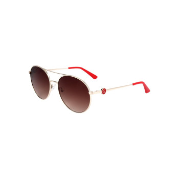 Lunettes de soleil femme - Catégorie 3 - Doré - Guess - 02 - 33957050