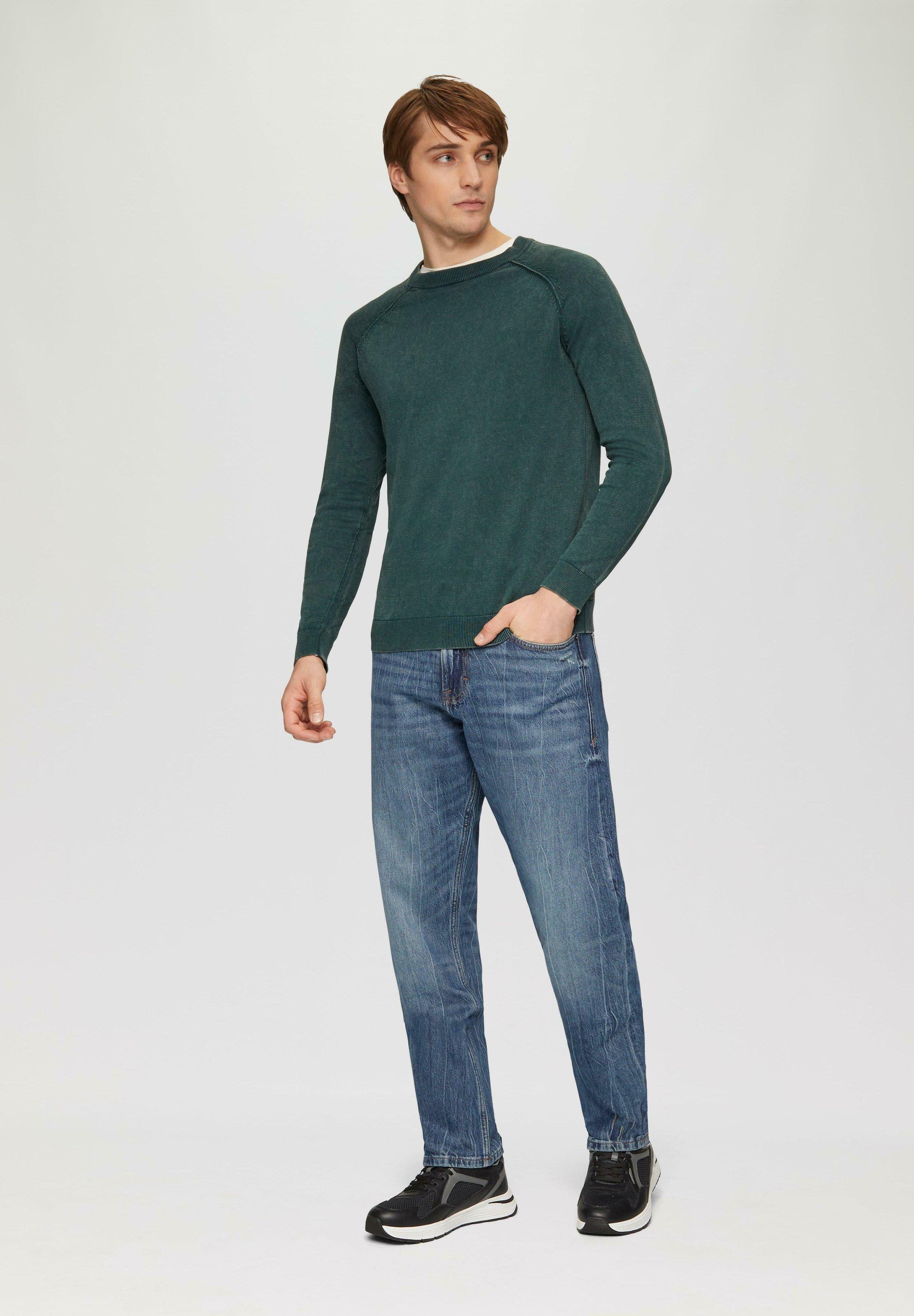 s.Oliver Pullover  IM USED-LOOK - 01 - QS122Q0AA|M12