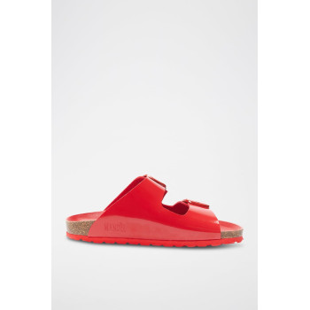 Mules vernies Alberto - Rouge - 02 - 34284003