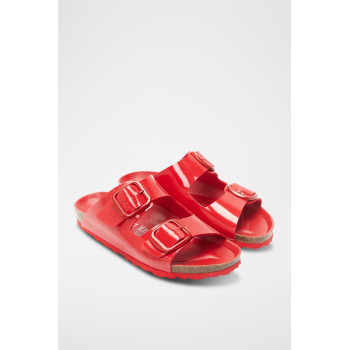 Mules vernies Alberto - Rouge - 02 - 34284003