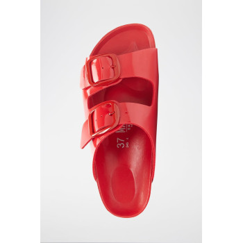 Mules vernies Alberto - Rouge - 02 - 34284003