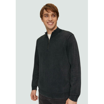 s.Oliver Pullover MIT REISSVERSCHLUSSKRAGEN - 01 - QS122Q0A9|Q11