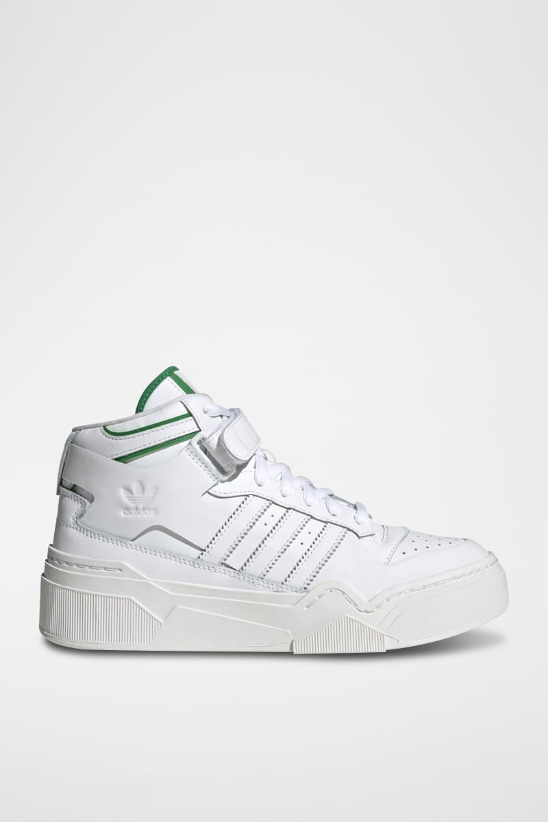 Sneakers montantes Forum Bonega 2B - Blanc et vert - 02 - 34135249