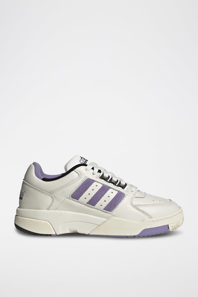 Sneakers en cuir Torsion Response Tennis Lo - Blanc, violet et noir - 02 - 34134702