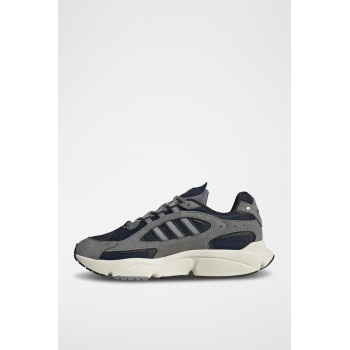 Sneakers en cuir Ozmillen - Gris - 02 - 34135055