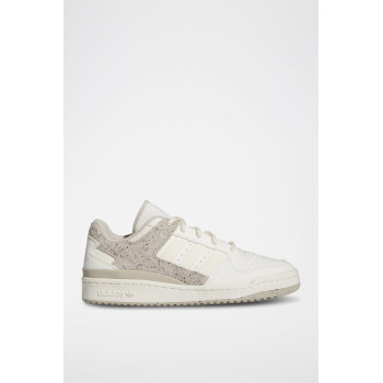 Sneakers en cuir Forum Low Cl - Blanc et gris - 02 - 34135133