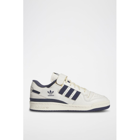 Sneakers en cuir Forum 84 Low - Blanc et bleu - 02 - 34135167