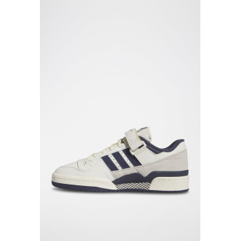 Sneakers en cuir Forum 84 Low - Blanc et bleu - 02 - 34135167