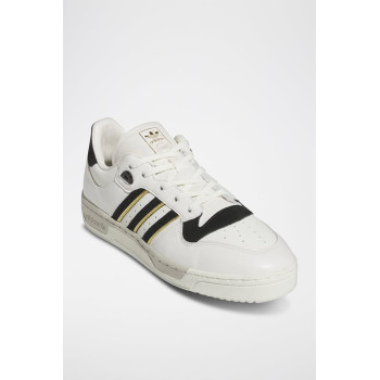 Sneakers en cuir Rivalry 86 Low - Blanc, noir et doré - 02 - 34135208