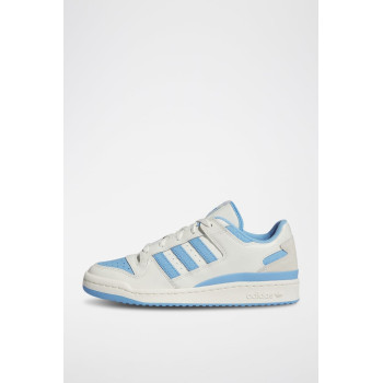 Sneakers en cuir Forum Low Cl - Blanc et bleu - 02 - 34135262