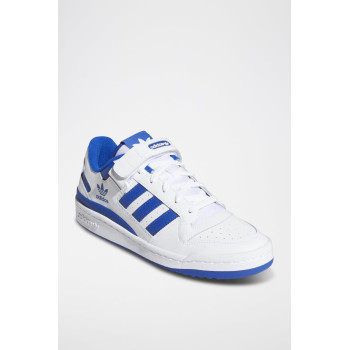 Sneakers en cuir Forum Low - Blanc et bleu - 02 - 34134122