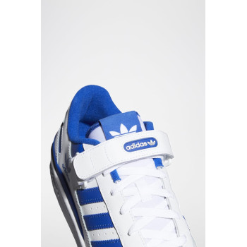 Sneakers en cuir Forum Low - Blanc et bleu - 02 - 34134122