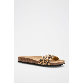 Mules - Camel et noir - 02 - 34239720