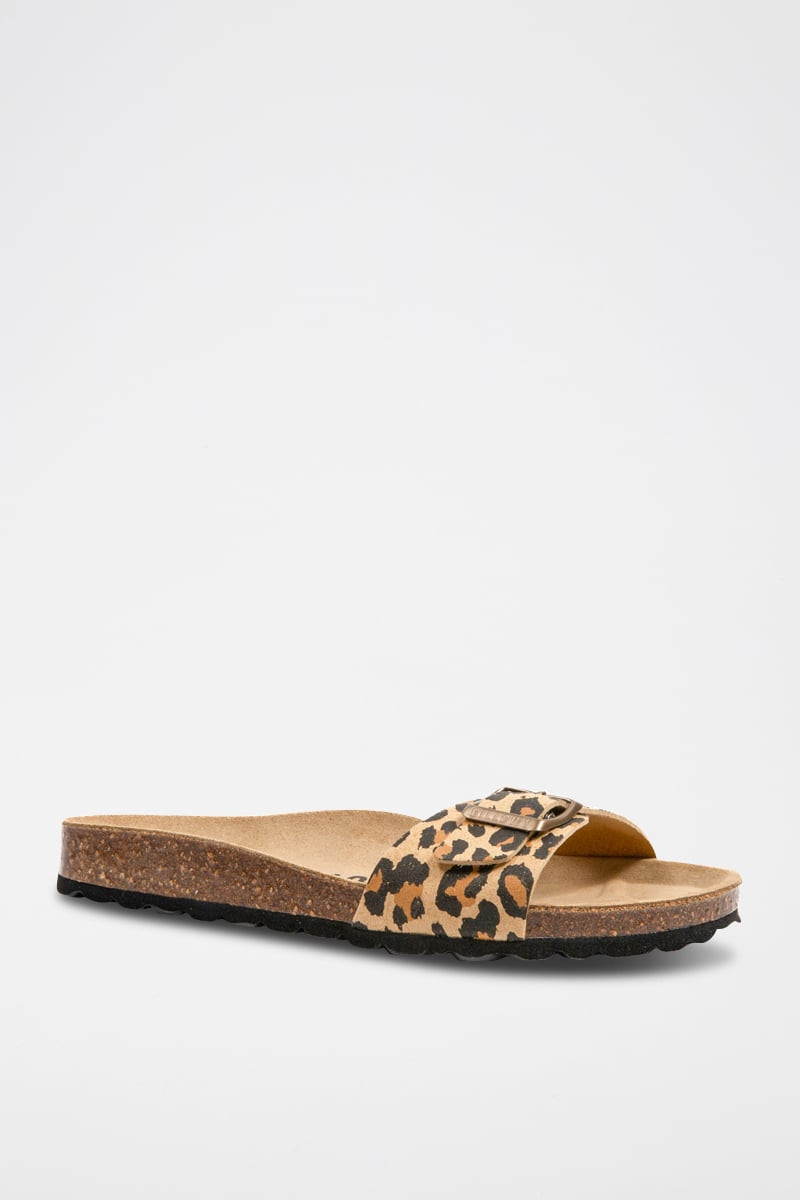 Mules - Camel et noir - 02 - 34239720