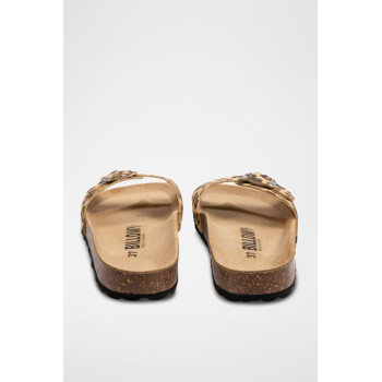 Mules - Camel et noir - 02 - 34239720