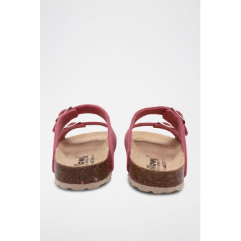 Mules - Fuchsia chiné - 02 - 34239867