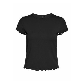 Vero Moda T-shirt basique VMBARBARA SHORT ONECK - 01 - VE121D2F2|Q11