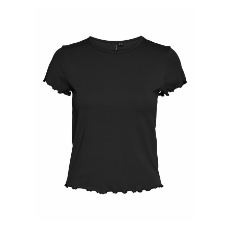 Vero Moda T-shirt basique VMBARBARA SHORT ONECK - 01 - VE121D2F2|Q11