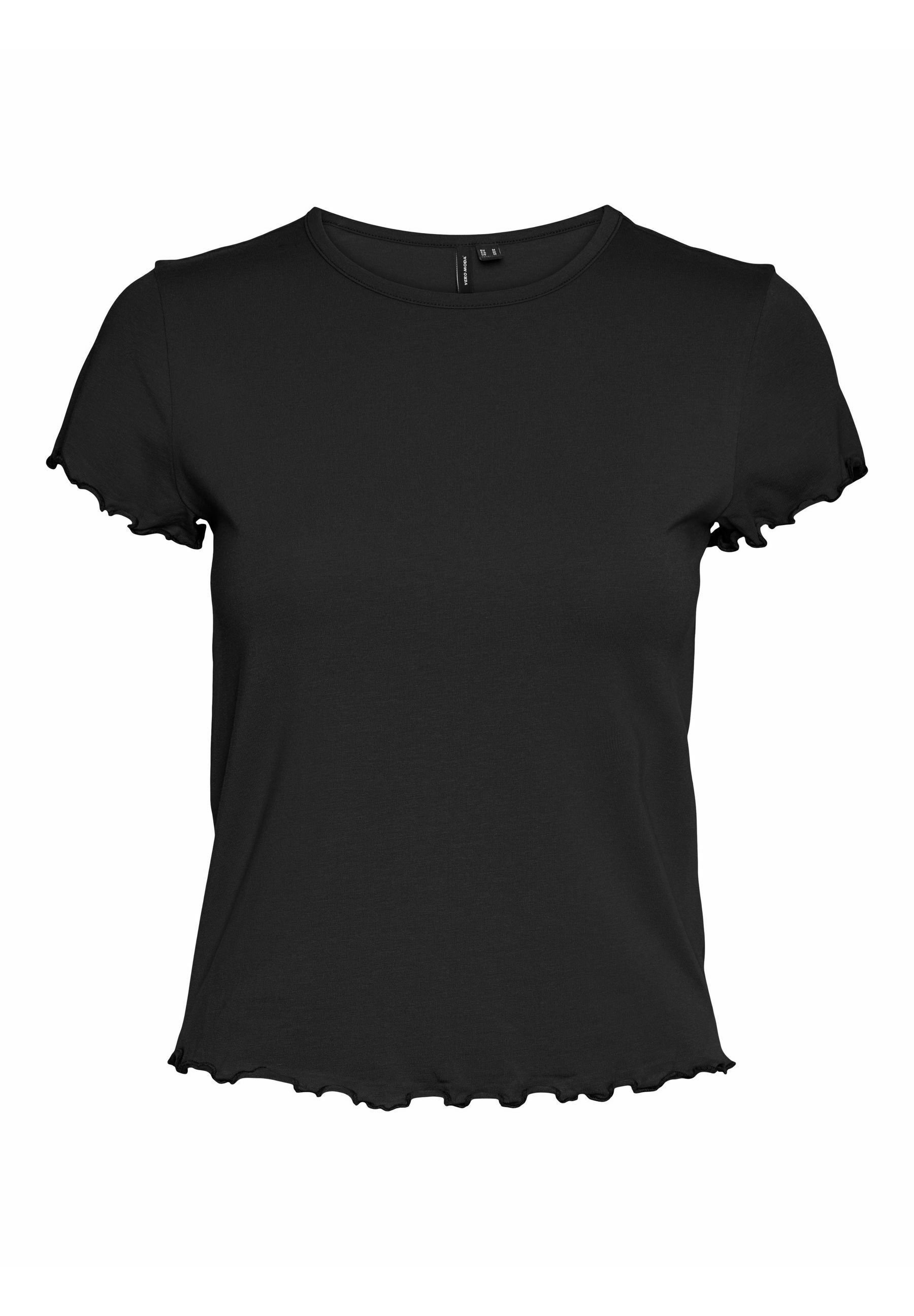 Vero Moda T-shirt basique VMBARBARA SHORT ONECK - 01 - VE121D2F2|Q11