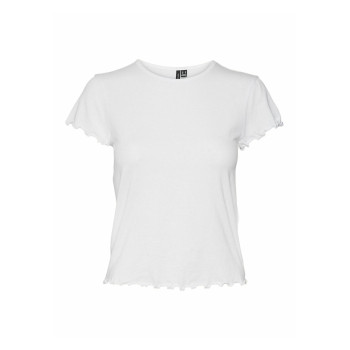 Vero Moda T-shirt basique VMBARBARA SHORT ONECK - 01 - VE121D2F2|A11