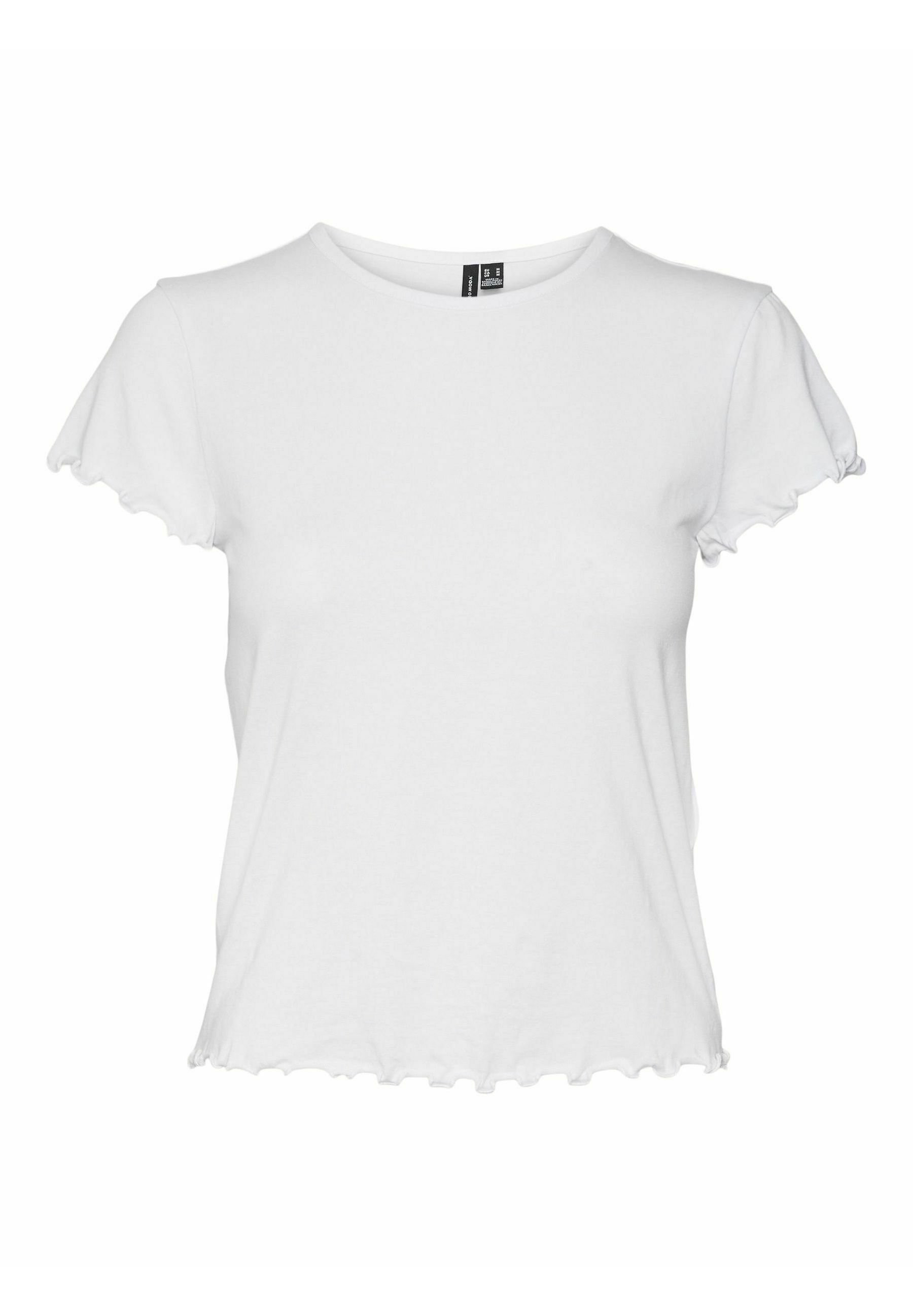 Vero Moda T-shirt basique VMBARBARA SHORT ONECK - 01 - VE121D2F2|A11